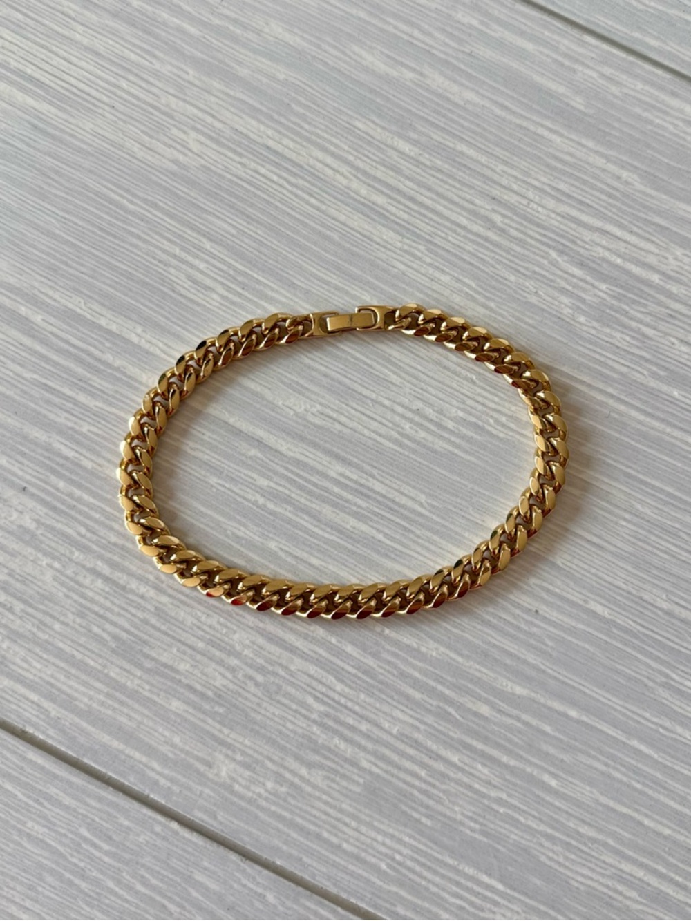 Classic Gold Chain Bracelet